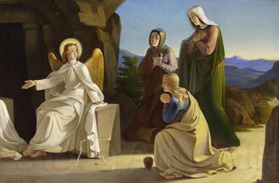 Ludwig Ferdinand Schnorr von Carolsfeld Three Marys at the Tomb of Christ Spain oil painting art